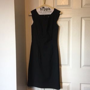 Black Massimo dress. Sleeveless